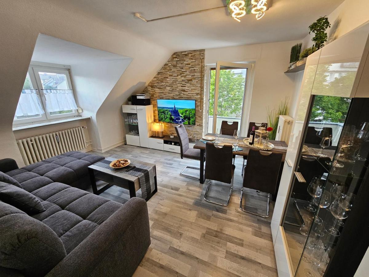 Exklusives Und Helles Dachgeschoss-Apartment No 3 Im Zentrum Von Kassel, Schnelles 1Gbit Internet, Geschirrspueler, Boxspringbetten 외부 사진